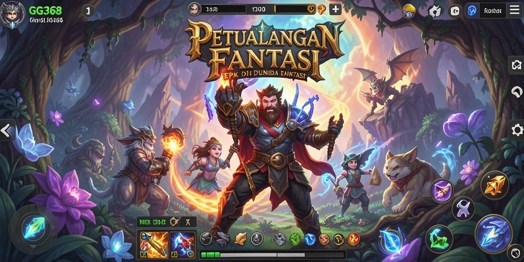 Tangkapan layar GG368 menunjukkan aksi mendebarkan di dunia petualangan.