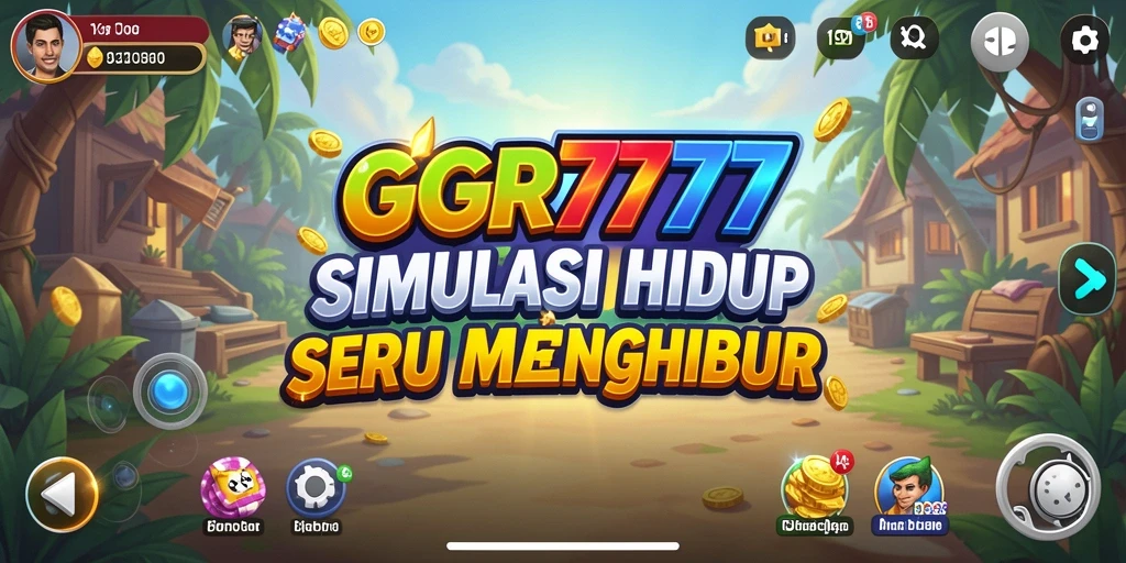 Tangkapan layar GGR777 menampilkan aksi mendalam dalam gameplay simulasi.