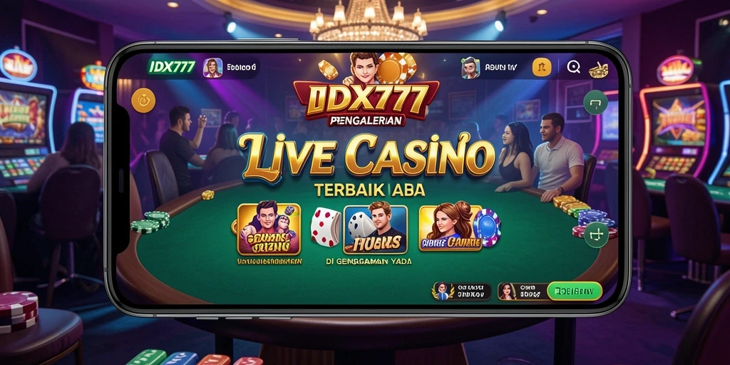 Gameplay Live Casino yang menarik dan interaktif di IDX777.