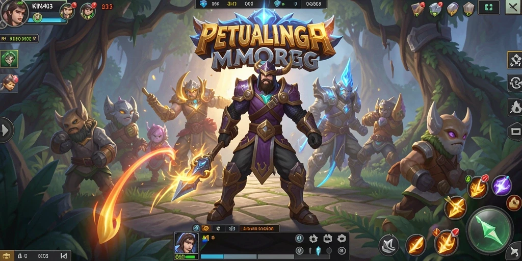 Tampilan gameplay utama KING403 yang menarik dan imersif.