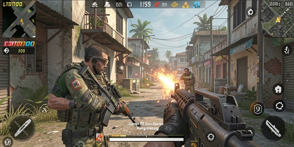 Gambaran aksi seru dalam gameplay LTDTOTO yang menegangkan.