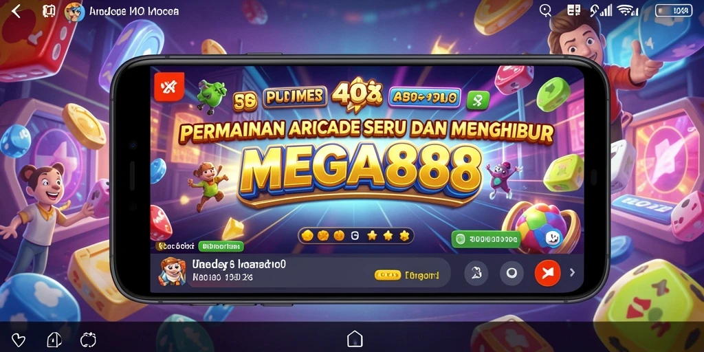 Tangkapan layar gameplay MEGA888 menampilkan grafis yang memukau dan aksi seru.