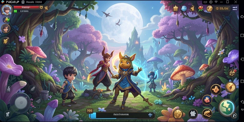 Tampilan menakjubkan dari gameplay PAKARJP dengan tantangan seru.