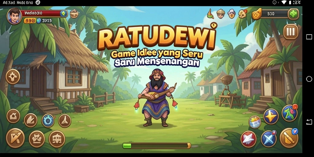 Tampilan gameplay RATUDEWI yang menarik dan menghibur.