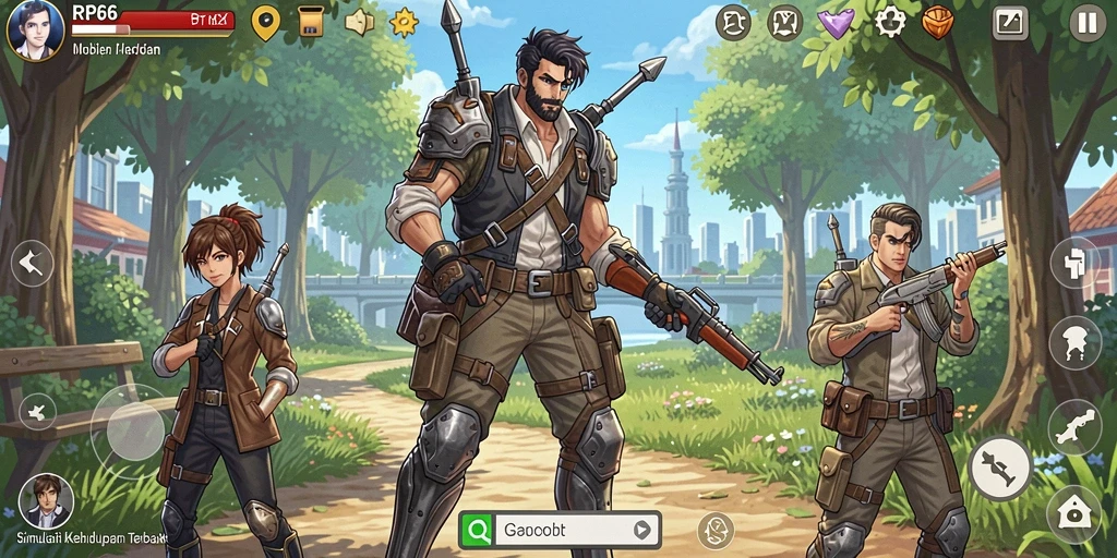 Tampilan gameplay RP66 yang menarik dan interaktif.