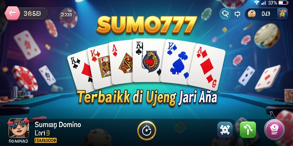 Tampilan menarik saat bermain domino di SUMO777.