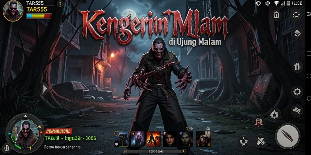 Gameplay menegangkan dengan monster menyeramkan di TAR555.