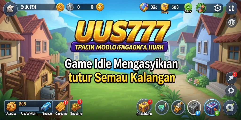 Tangkapan layar UUS777 menampilkan gameplay Idle yang menarik.